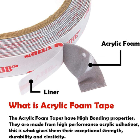 Heavy Duty, Double Sided Mounting Tape, RP25
